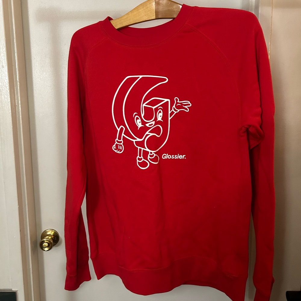 Glossier Limited Edition Holiday Sweatshirt